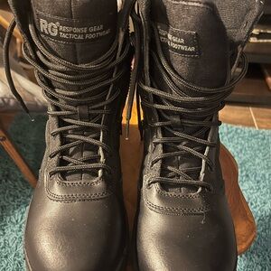 Black Tactical Boots by Response Gear